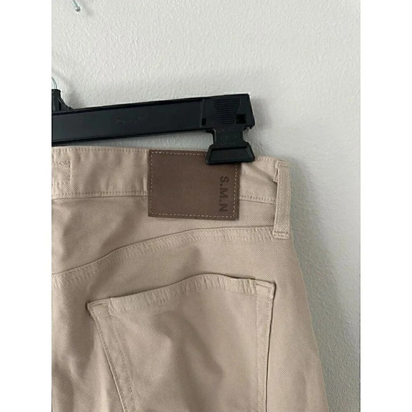 S.M.N Mens Jeans The Hunter in Khaki sz 30 - Picture 2 of 4
